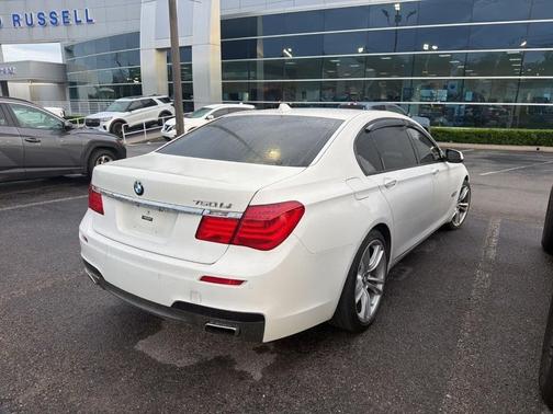 Alpine White 2012 BMW 750 Li
