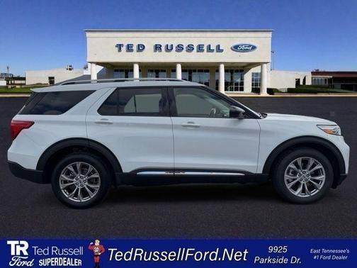 Oxford White 2023 Ford Explorer Limited