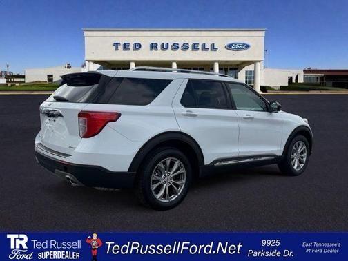 Oxford White 2023 Ford Explorer Limited