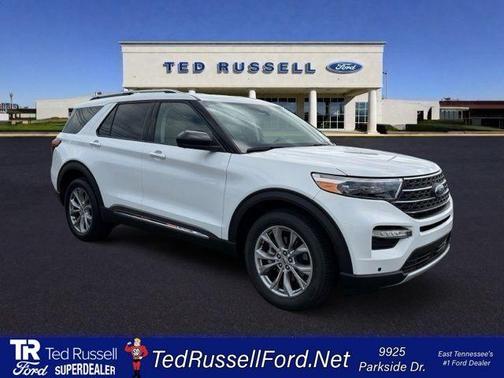 Oxford White 2023 Ford Explorer Limited