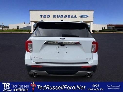 Oxford White 2023 Ford Explorer Limited