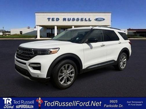 Oxford White 2023 Ford Explorer Limited