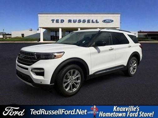 Oxford White 2023 Ford Explorer Limited