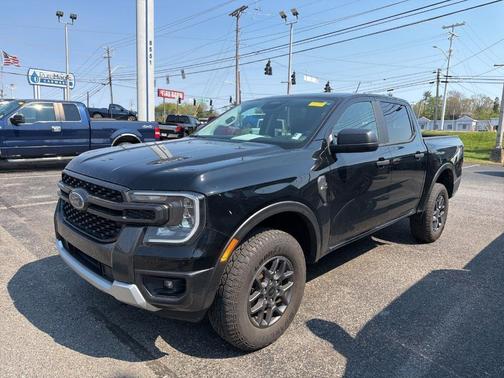 Shadow Black 2024 Ford Ranger XLT