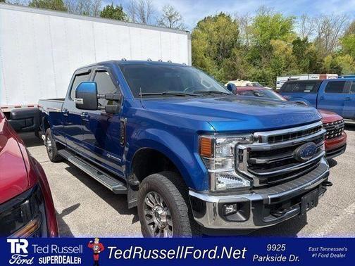 Blue Metallic 2022 Ford F-250 Lariat