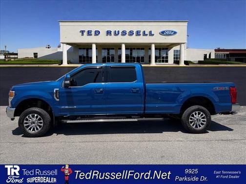 Blue Metallic 2022 Ford F-250 Lariat