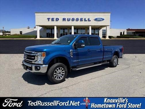 Blue Metallic 2022 Ford F-250 Lariat