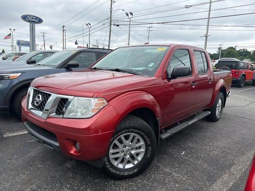 Lava Red 2016 Nissan Frontier SV