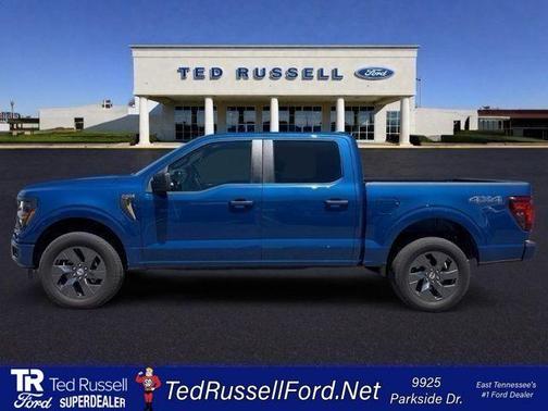 Blue Metallic 2025 Ford F-150 STX