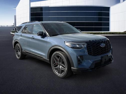 Blue 2026 Ford Explorer ST-Line