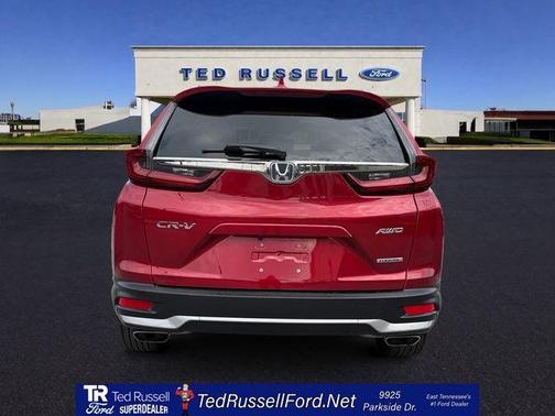 Red 2021 Honda CR-V Touring
