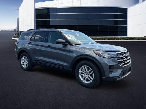 Gray 2026 Ford Explorer Active