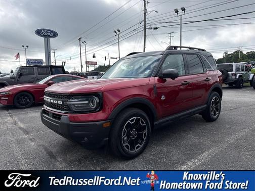 Ruby Red Metallic 2026 Ford Bronco Sport Outer Banks