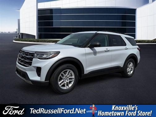 White Metallic 2026 Ford Explorer Active