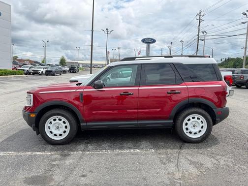 Ruby Red Metallic 2025 Ford Bronco Sport Heritage