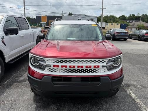 Ruby Red Metallic 2025 Ford Bronco Sport Heritage