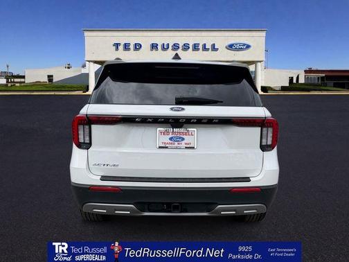 White Metallic 2026 Ford Explorer Active