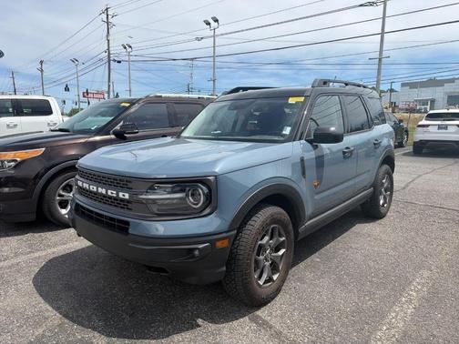 Azure Gray Metallic 2024 Ford Bronco Sport Badlands