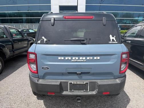 Azure Gray Metallic 2024 Ford Bronco Sport Badlands