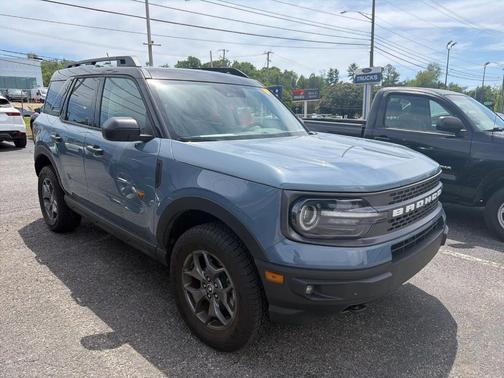 Azure Gray Metallic 2024 Ford Bronco Sport Badlands