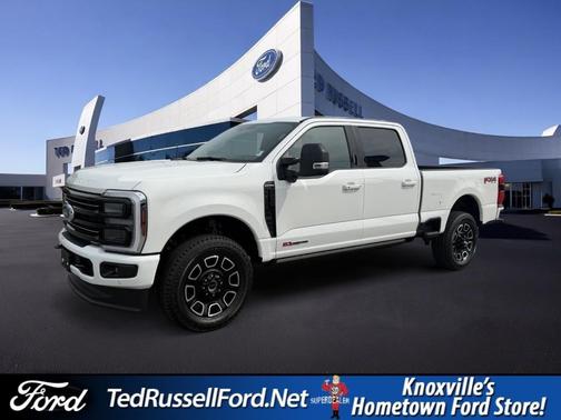 White Metallic 2026 Ford F-250 Platinum
