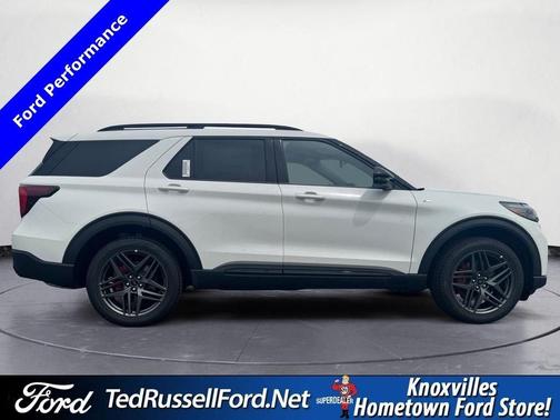 White 2026 Ford Explorer ST-Line