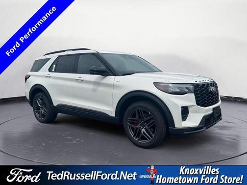 White 2026 Ford Explorer ST-Line