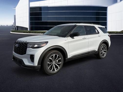 Silver 2026 Ford Explorer ST-Line