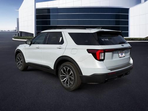 Silver 2026 Ford Explorer ST-Line