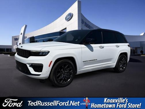 Bright White Clearcoat 2025 Jeep Grand Cherokee Summit
