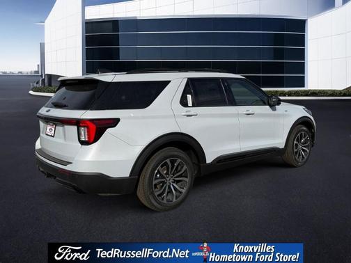 Silver 2026 Ford Explorer ST-Line