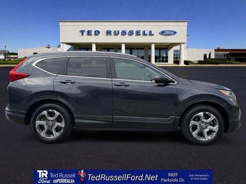 Gray 2018 Honda CR-V EX-L