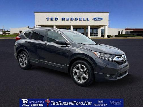 Gray 2018 Honda CR-V EX-L