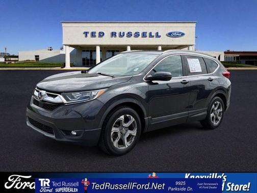 Gray 2018 Honda CR-V EX-L