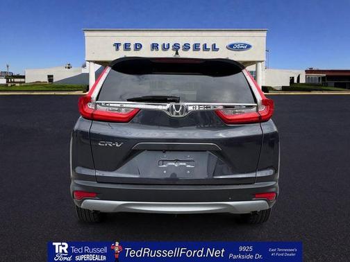 Gray 2018 Honda CR-V EX-L