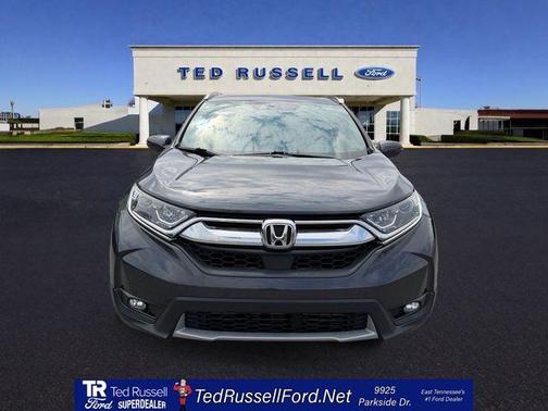 Gray 2018 Honda CR-V EX-L