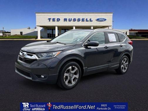 Gray 2018 Honda CR-V EX-L