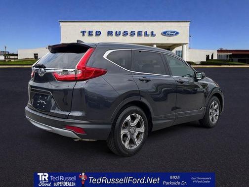 Gray 2018 Honda CR-V EX-L