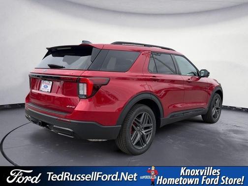Red 2026 Ford Explorer ST-Line