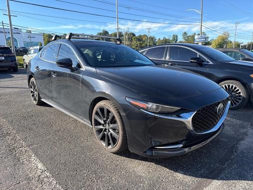 Jet Black Mica 2021 Mazda Mazda3 Premium Plus