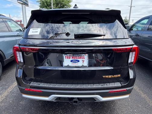Black 2026 Ford Explorer Tremor