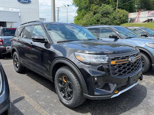 Black 2026 Ford Explorer Tremor