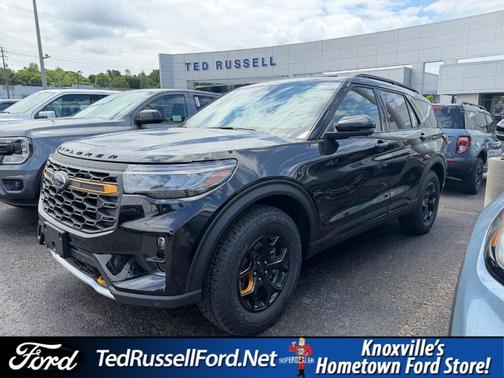 Black 2026 Ford Explorer Tremor