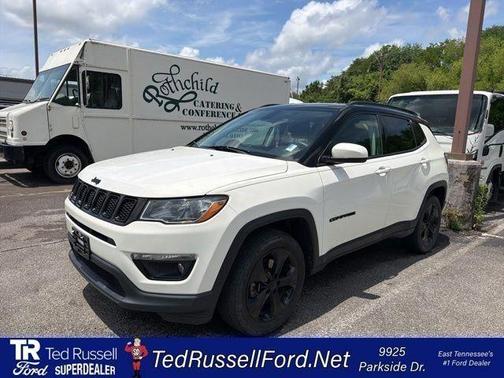 White Clearcoat 2018 Jeep Compass Altitude