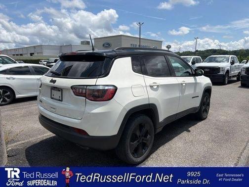 White Clearcoat 2018 Jeep Compass Altitude