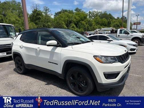 White Clearcoat 2018 Jeep Compass Altitude