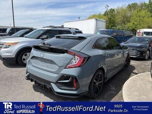 Gray 2021 Honda Civic Sport