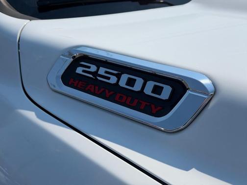 Bright White Clearcoat 2024 RAM 2500 Big Horn
