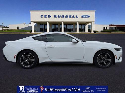Oxford White 2025 Ford Mustang EcoBoost