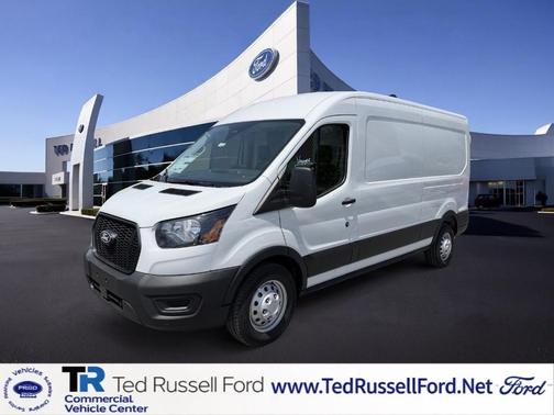White 2026 Ford Transit-250 148 WB Medium Roof Cargo